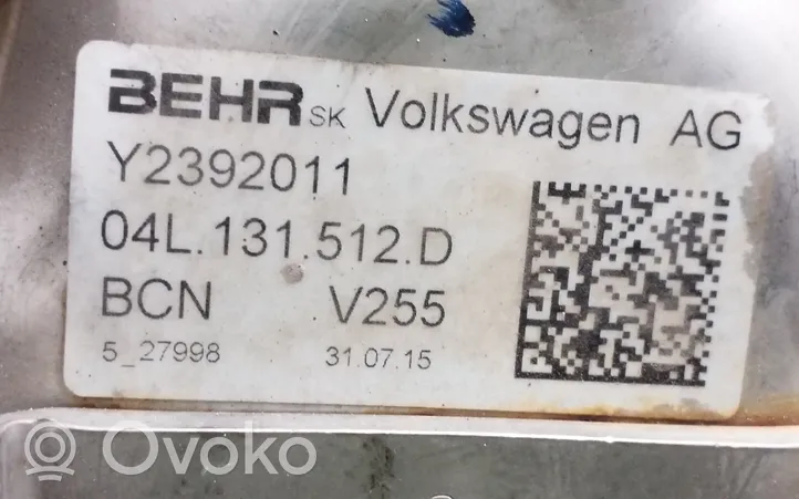 Volkswagen PASSAT B8 EGR aušintuvas 04L131512D