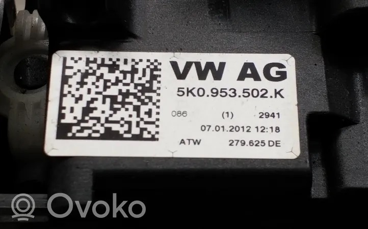 Volkswagen Tiguan Pyyhkimen/suuntavilkun vipukytkin 5K0953521BM