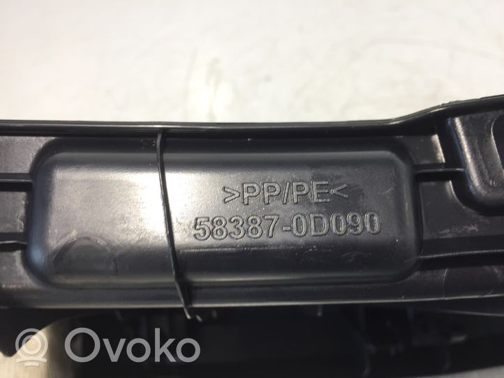 Toyota Yaris Osłona pasa bagażnika 583870D090