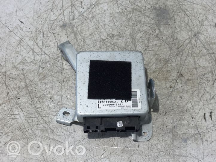 Toyota Yaris Ohjaustehostimen ohjainlaite/moduuli 2107002761