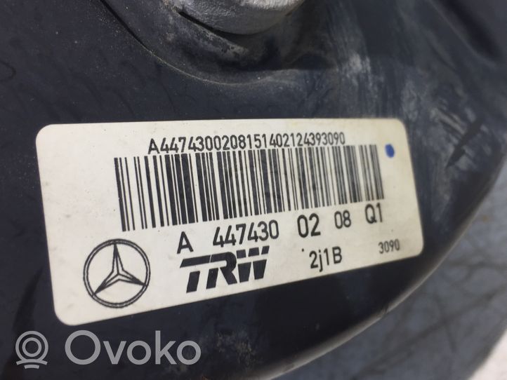 Mercedes-Benz Vito Viano W447 Stabdžių vakuumo pūslė A4474300208Q1