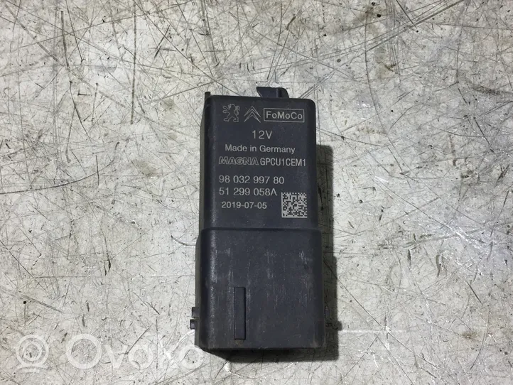 9803299780 Peugeot Boxer Glow plug preheat relay, 10.00 € RRR
