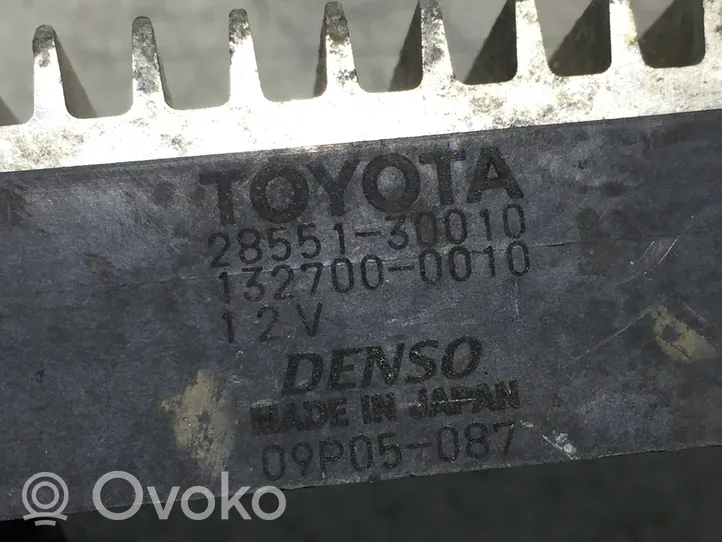 Toyota Auris E180 Relè preriscaldamento candelette 2855130010