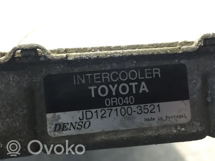 Toyota Auris E180 Chłodnica powietrza doładowującego / Intercooler JD1271003521
