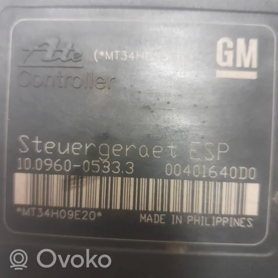 Opel Astra H Pompa ABS 13157579