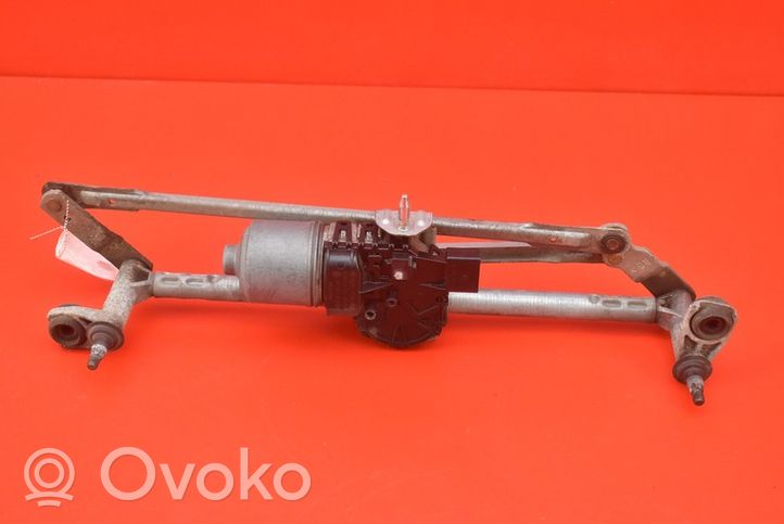 Volkswagen Cross Polo Front wiper linkage and motor 6R1955023B