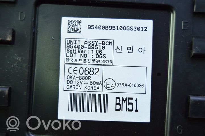 Hyundai i10 Module confort 95400-B9510