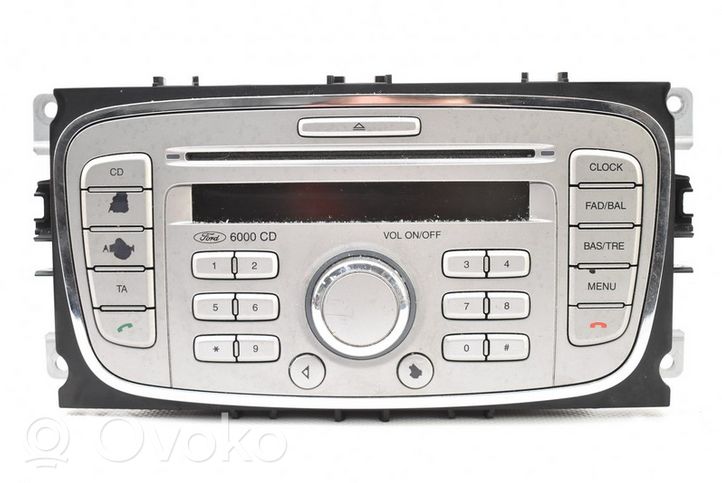 Ford Mondeo MK IV Unidad delantera de radio/CD/DVD/GPS 7S7T-18C815-BA