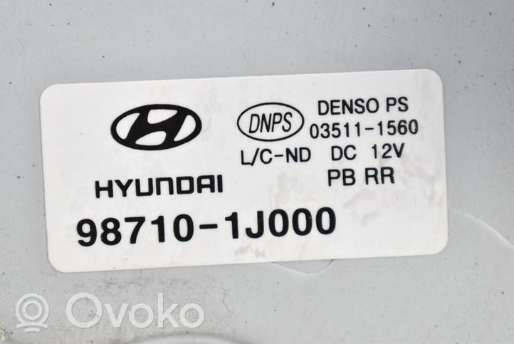 Hyundai i20 (PB PBT) Motorino del tergicristallo del lunotto posteriore 98710-1J000