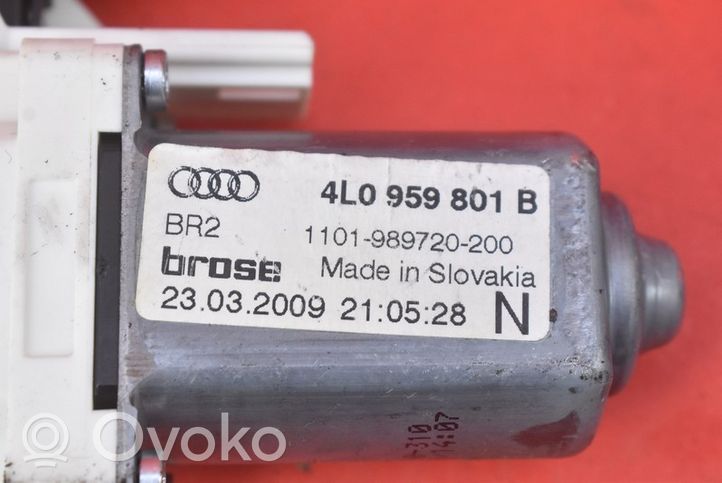 Audi Q7 4L Mécanisme lève-vitre de porte arrière avec moteur 4L0839461