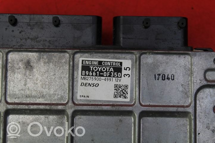 Toyota Verso Scatola di montaggio relè 896610F350