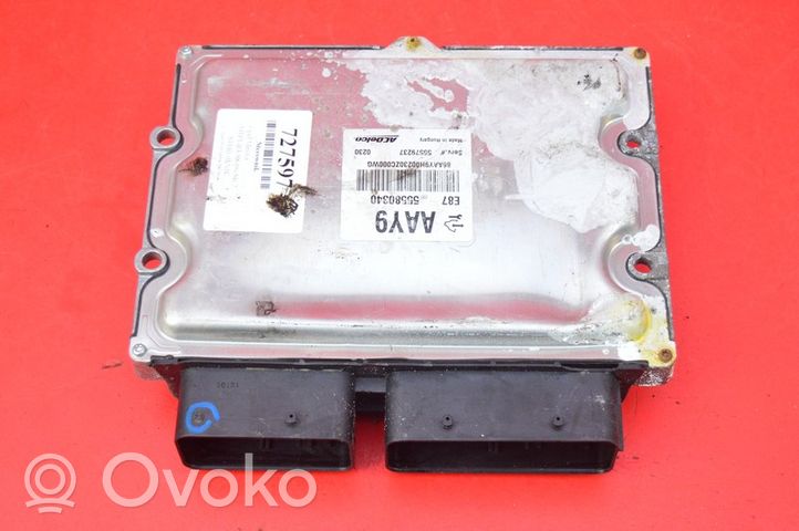 Opel Meriva A Boîte à fusibles relais 55580340