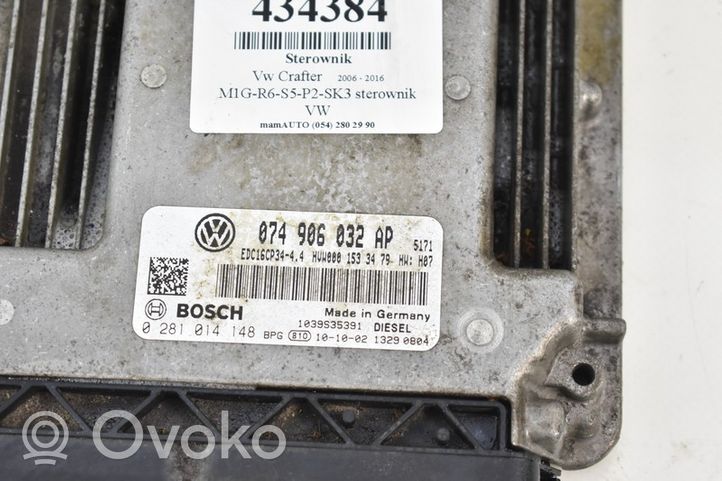 Volkswagen Crafter Scatola di montaggio relè 0281014148
