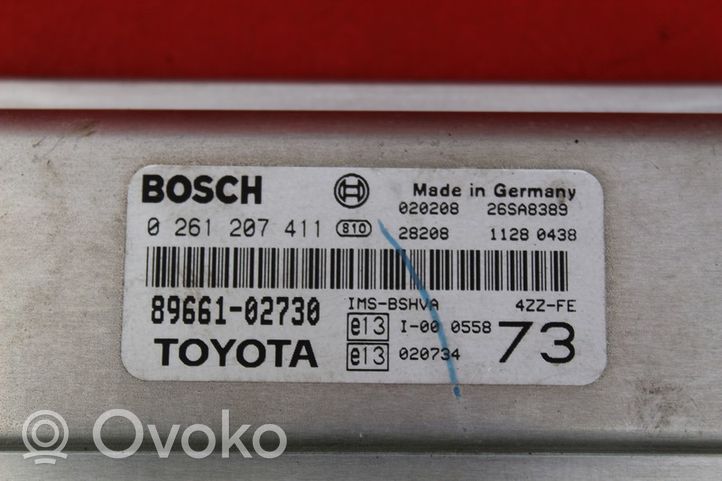 Toyota Corolla E110 Rėlių montavimo blokas 89661-02730