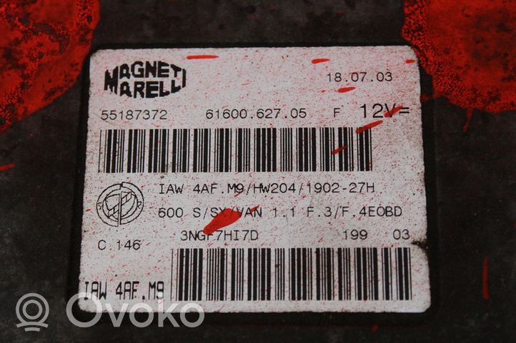 Fiat Seicento/600 Scatola di montaggio relè 55187372