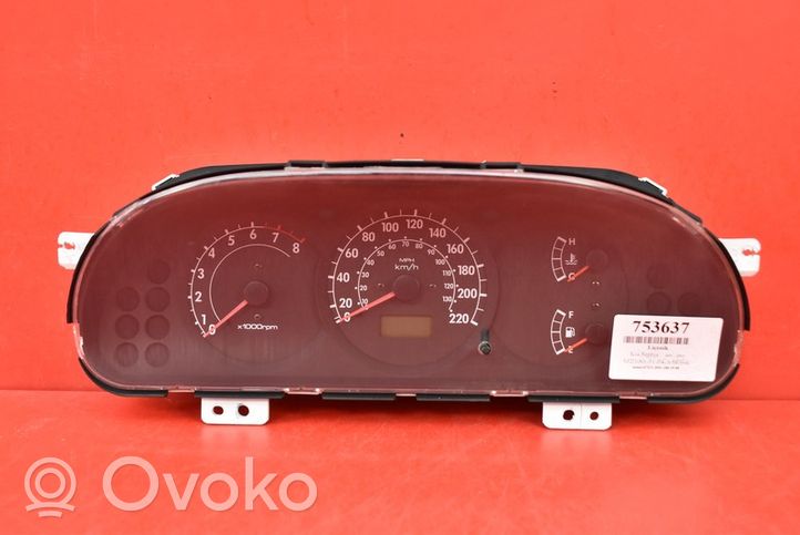 KIA Sephia Compteur de vitesse tableau de bord 0K2NC5543