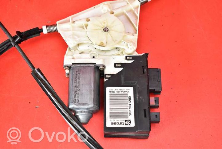 Citroen C5 Priekinio el. lango pakėlimo mechanizmo komplektas 9637541280