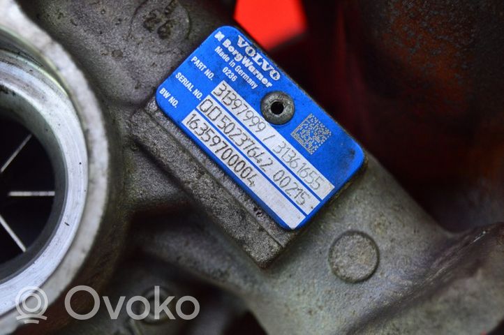 Volvo V60 Cześć układu próżniowego turbosprężarki 16359700004