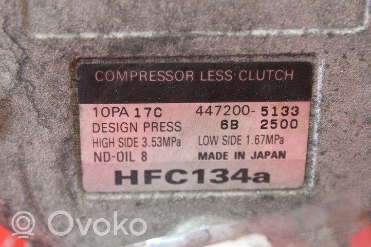 Chrysler Grand Voyager III Ilmastointilaitteen kompressorin pumppu (A/C) 447200-5133