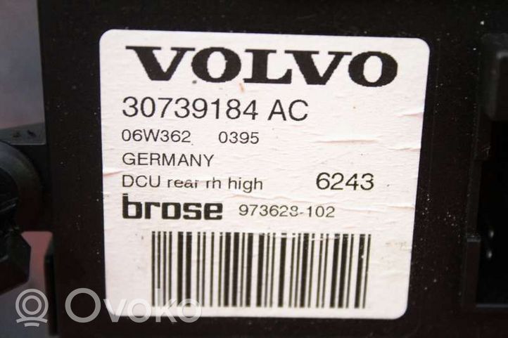 Volvo S40 Takaoven ikkunan nostin moottorilla 8679083RH