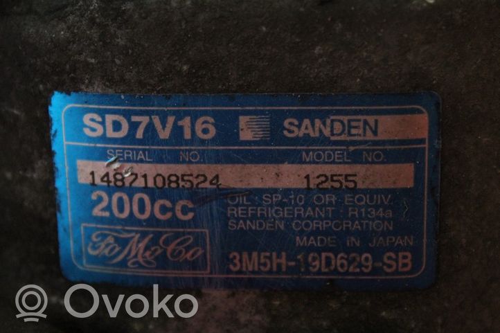 Volvo V50 Kompresor / Sprężarka klimatyzacji A/C 3M5H-19D629-SB