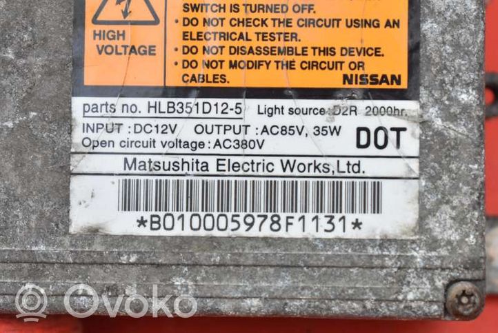 Nissan Maxima Modulo del convertitore di tensione/trasformatore HLB351D12-5