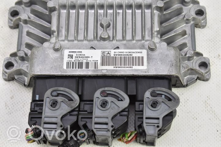 Citroen C5 Galios (ECU) modulis 5WS40258H-T