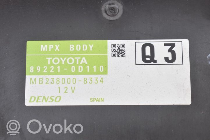 Toyota Yaris Komputer / Sterownik ECU silnika 82730-52F80