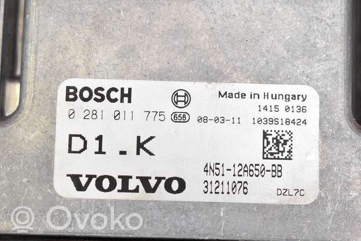 Volvo S40 Komputer / Sterownik ECU silnika 31211076