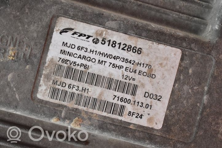 Fiat Fiorino Engine control unit/module ECU 51812866