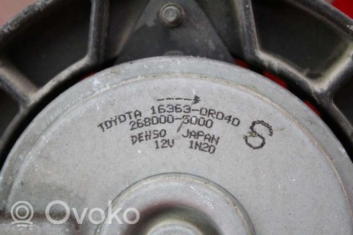 Toyota Avensis T270 Elektrinis radiatorių ventiliatorius 16040-0R160