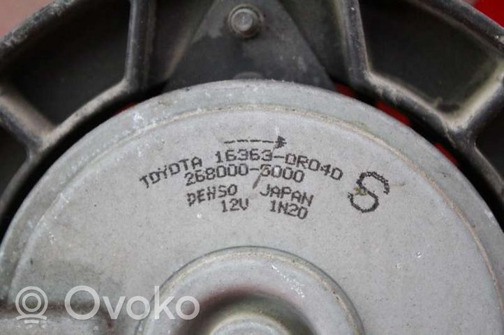 Toyota Avensis T270 Elektrisks radiatoru ventilators 16040-0R160