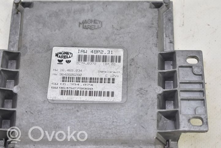 Citroen C5 Unité de commande, module ECU de moteur 9645279980