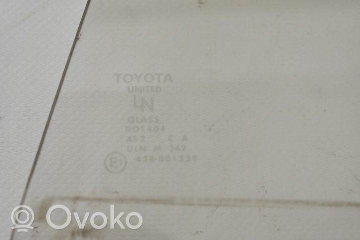 Toyota Camry Vitre de fenêtre porte arrière 