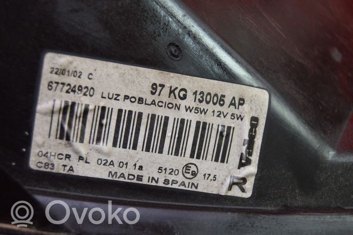 Ford Ka Faro/fanale 97KG13005AP