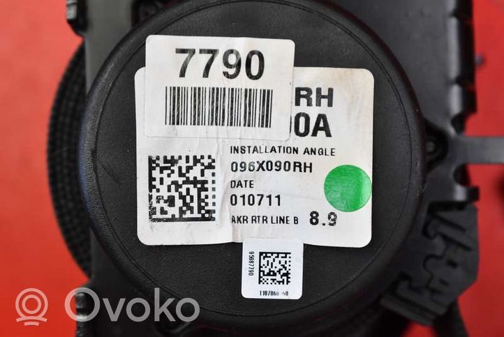 Chevrolet Aveo Pas bezpieczeństwa fotela przedniego 95987790