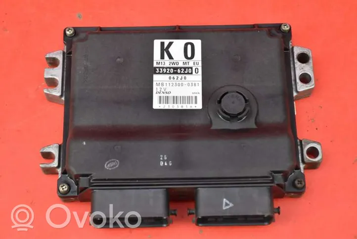 Suzuki Swift Unité de commande, module ECU de moteur 33920-62J00