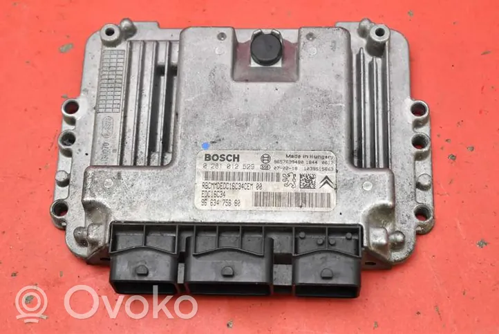 Citroen C3 Komputer / Sterownik ECU silnika 9657699480