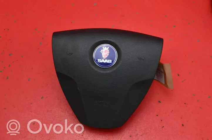 Saab 9-3 Ver2 Poduszka powietrzna Airbag kierownicy 12757622