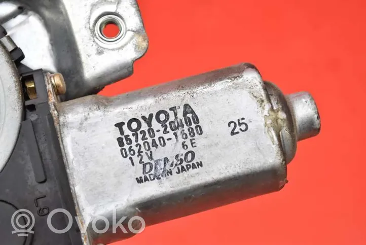 Toyota Corolla Verso E121 Elektryczny podnośnik szyby drzwi tylnych 85720-20400