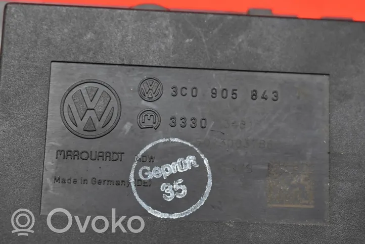 Volkswagen PASSAT B5.5 Verrouillage de commutateur d'allumage 3C0905843N