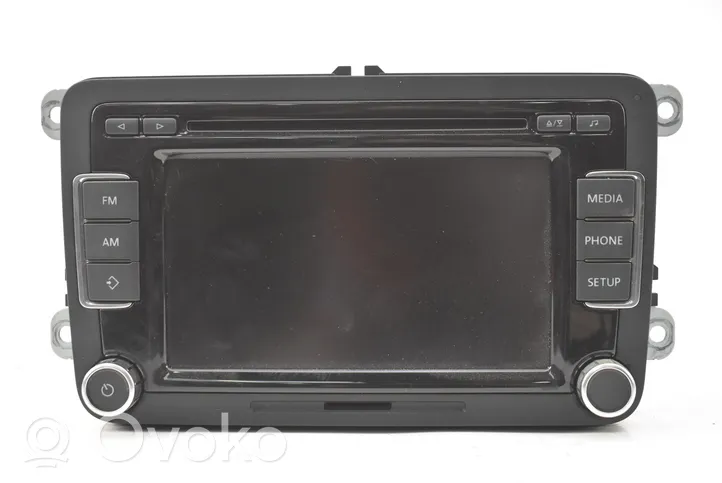 Volkswagen Eos Radio/CD/DVD/GPS-pääyksikkö 5K0035190B