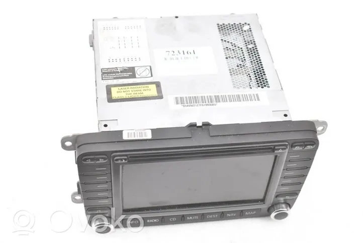 Volkswagen Cross Touran I Panel / Radioodtwarzacz CD/DVD/GPS 1K0035198B