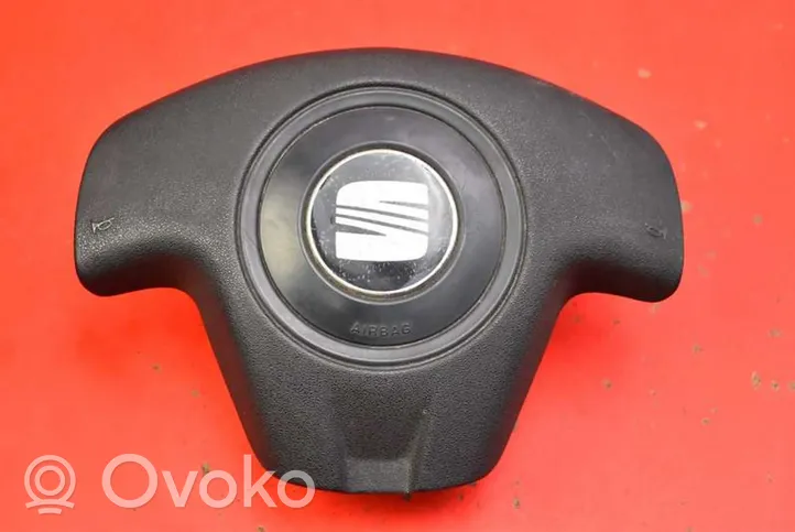 Seat Ibiza III (6L) Poduszka powietrzna Airbag kierownicy 6L0880201A