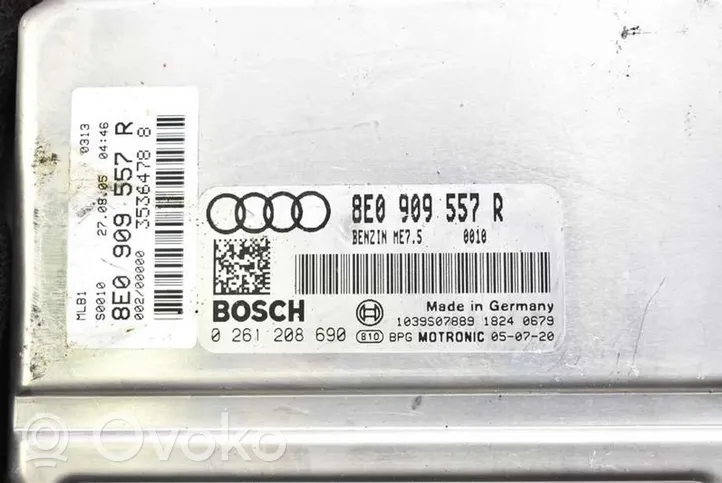 Audi A4 S4 B7 8E 8H Centralina/modulo motore ECU 8E0909557R