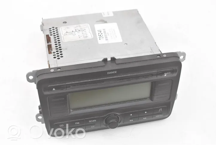 Skoda Fabia Mk2 (5J) Panel / Radioodtwarzacz CD/DVD/GPS 5J0035161A