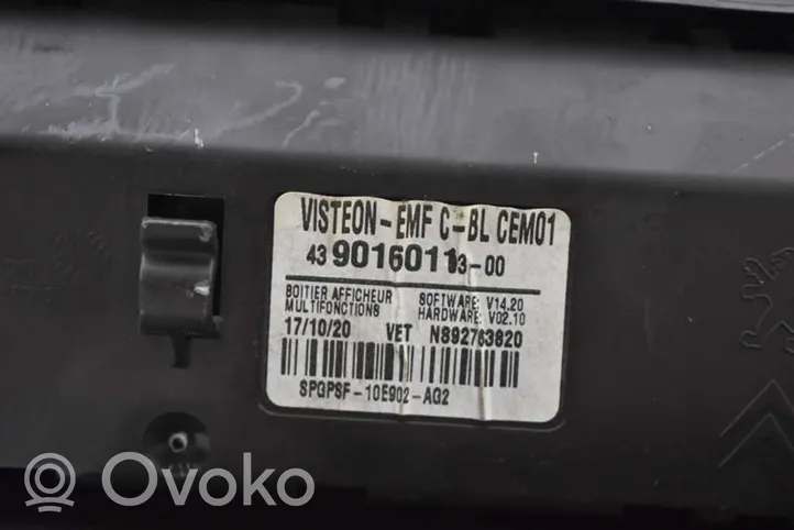 Toyota Proace Unité principale radio / CD / DVD / GPS 9818777780