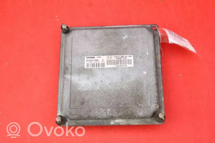 Peugeot 1007 Unité de commande, module ECU de moteur 9640922780