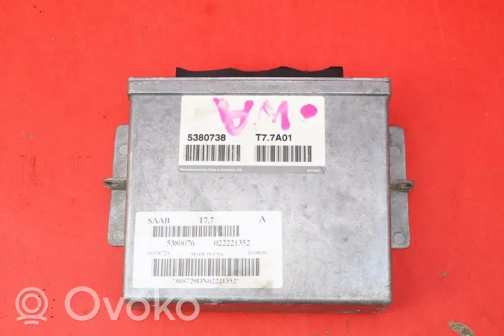 Saab 9-5 Komputer / Sterownik ECU silnika 5380738