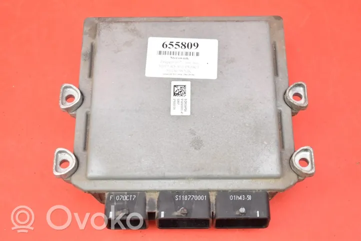 Peugeot 607 Unité de commande, module ECU de moteur 9663964180